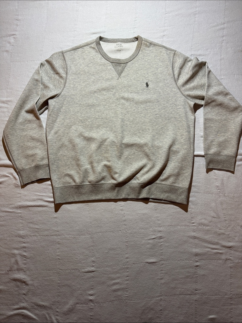 Polo by Ralph Lauren Heather Gray Crewneck Sweatshirt